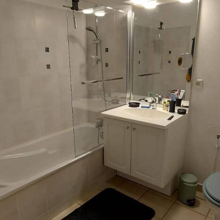 Duplex T3 climatisé avec WiFi et parking à Canet-en-Roussillon - FR-1-696-85 - Appartamento - 6