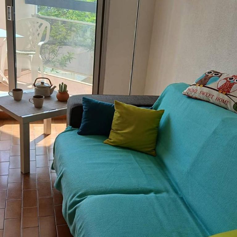 Studio Cabine Canet Plage pour 4 – Ascenseur, Vue Marina - FR-1-696-89 - Estudio - 5