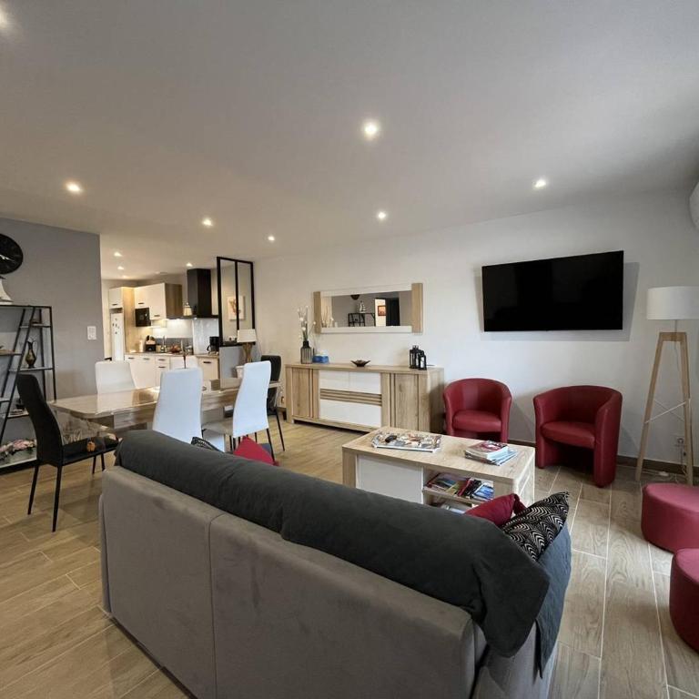 Villa plain-pied 3 chambres, terrasses à Canet-en-Roussillon - FR-1-696-80 - Villa - 4