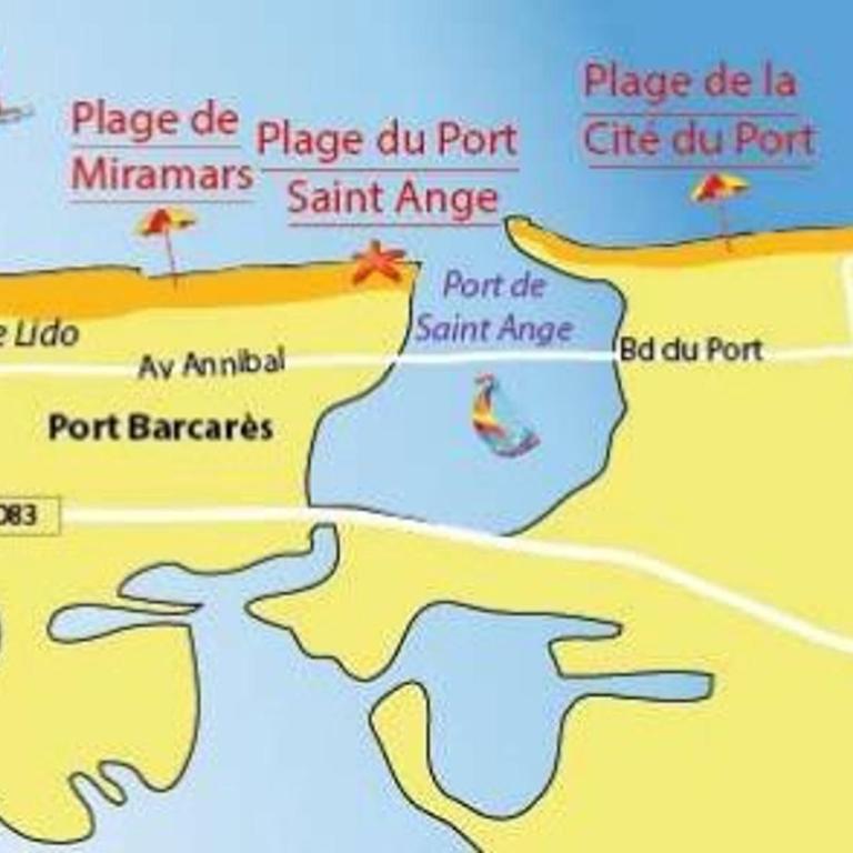 Studio climatisé proche plage et commerces avec terrasse - FR-1-529-311 - Apartment - 9