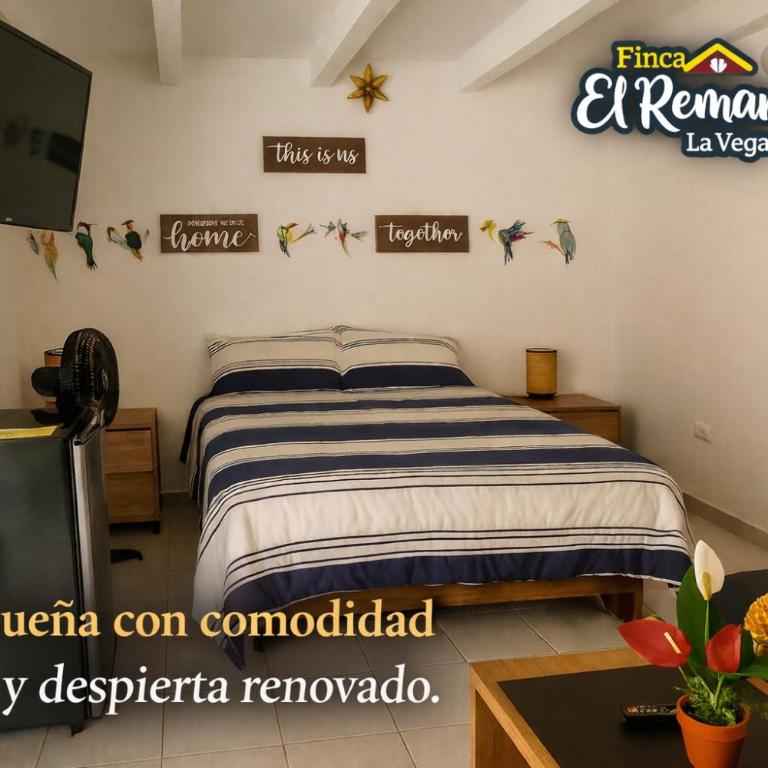 Finca El Remanso La Vega - Habitación Doble con vistas al parque - 10