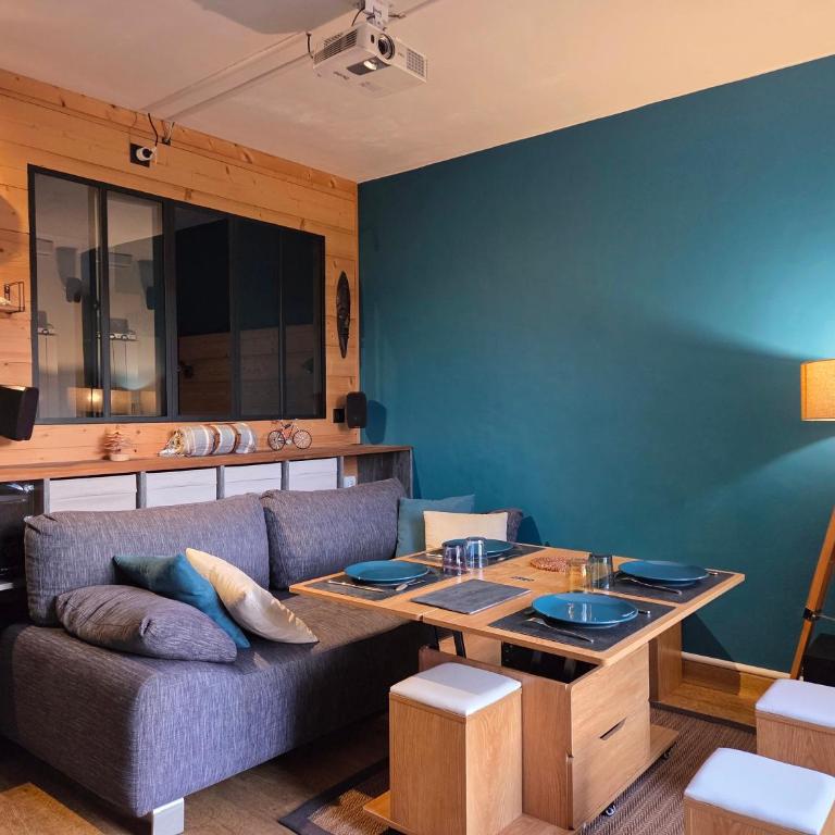 La Cabane appartement centre village avec terrasse jardin cinéma - Appartamento - 2