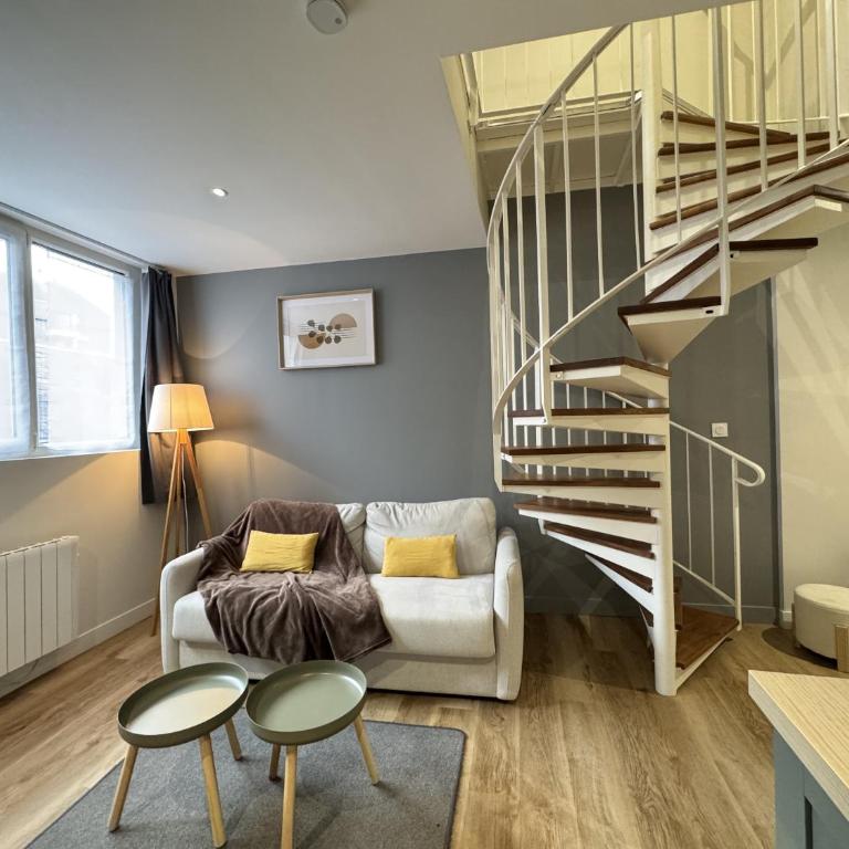 Le Douplex - Place de la Republique - 4 pers - One-Bedroom Apartment - 7