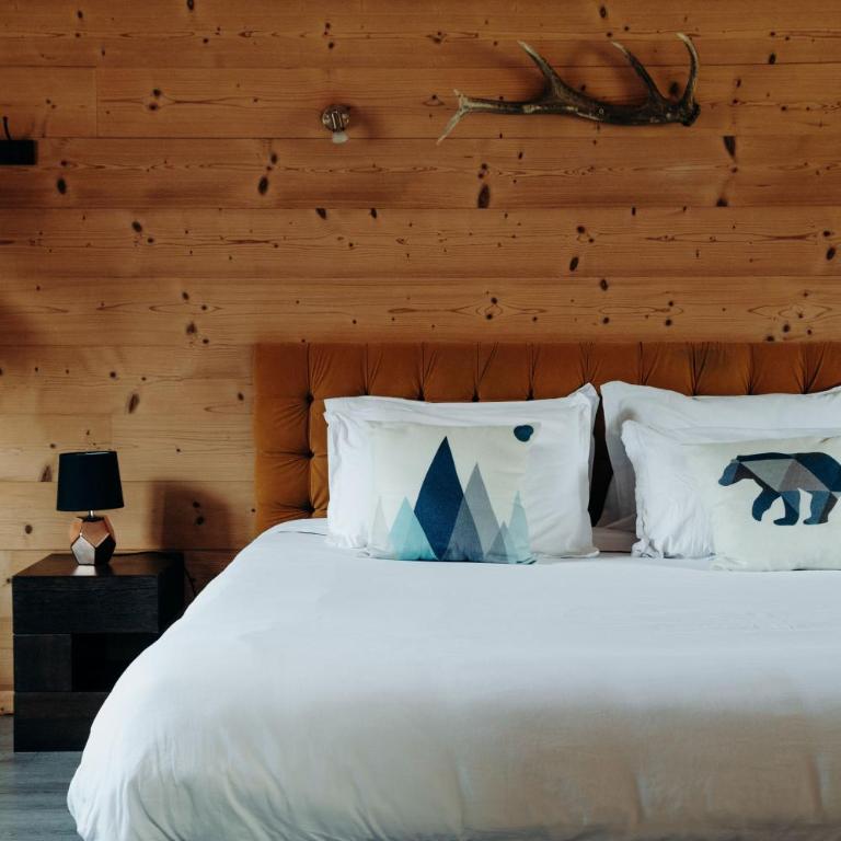 La Villa d'Hélène Chambre d'hôtes BnB - Cluses - Parking Voiture - Moto - Vélo - Chambre Lit Queen-Size avec Salle de Bains Commune - 1