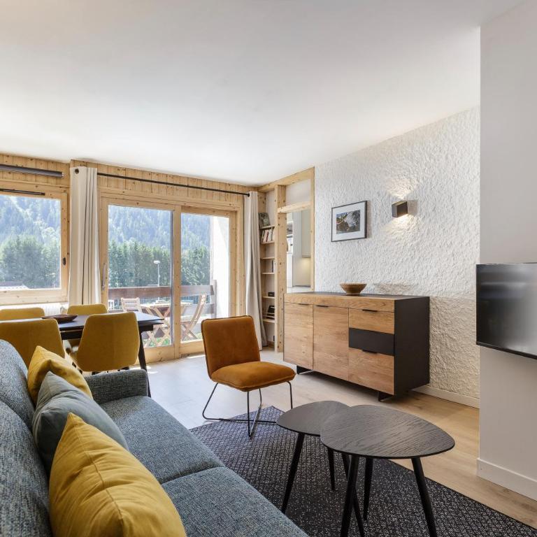 Hautes Aiguilles - Apart 2CH Vues Garage 5mn Grands Montets - Apartamento - 7