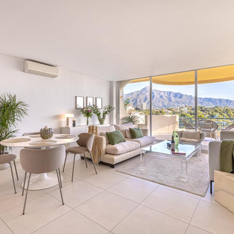 Panoramic La Concha Views, Stylish 3BR, 5 min to Banús - Apartamento de 3 dormitorios - 16