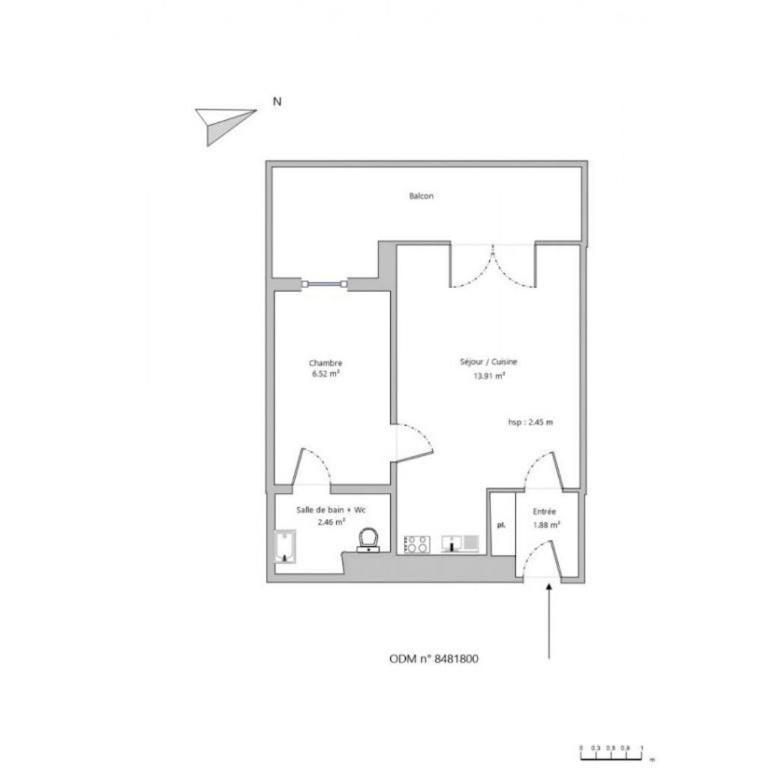 BO040-1157 Appartement 2 pièces 4 couchages BORMES LES MIMOSAS - One-Bedroom Apartment - 11