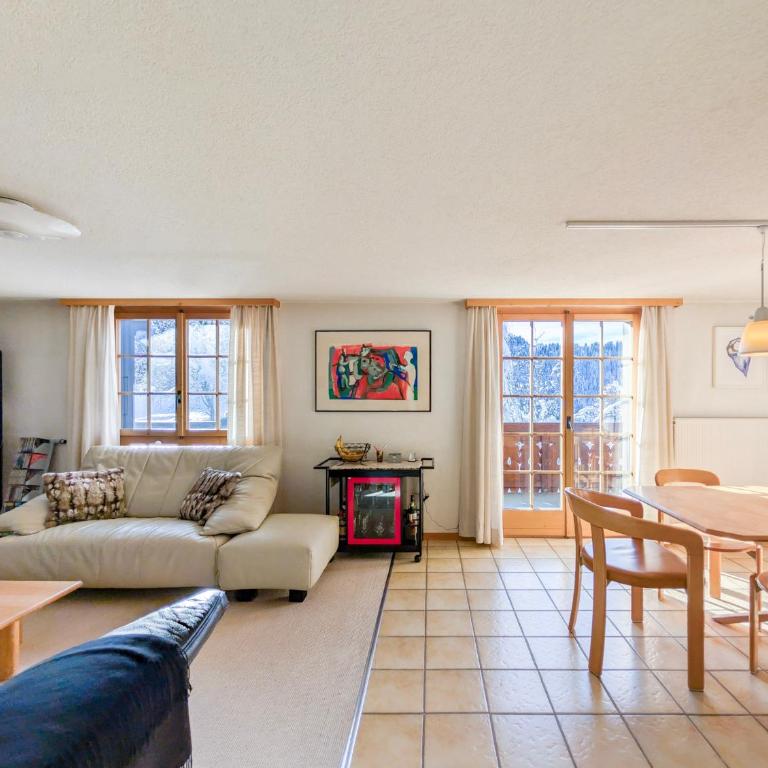 Grand duplex, charme, cheminée & balcon Diablerets - Apartment mit 4 Schlafzimmern - 24