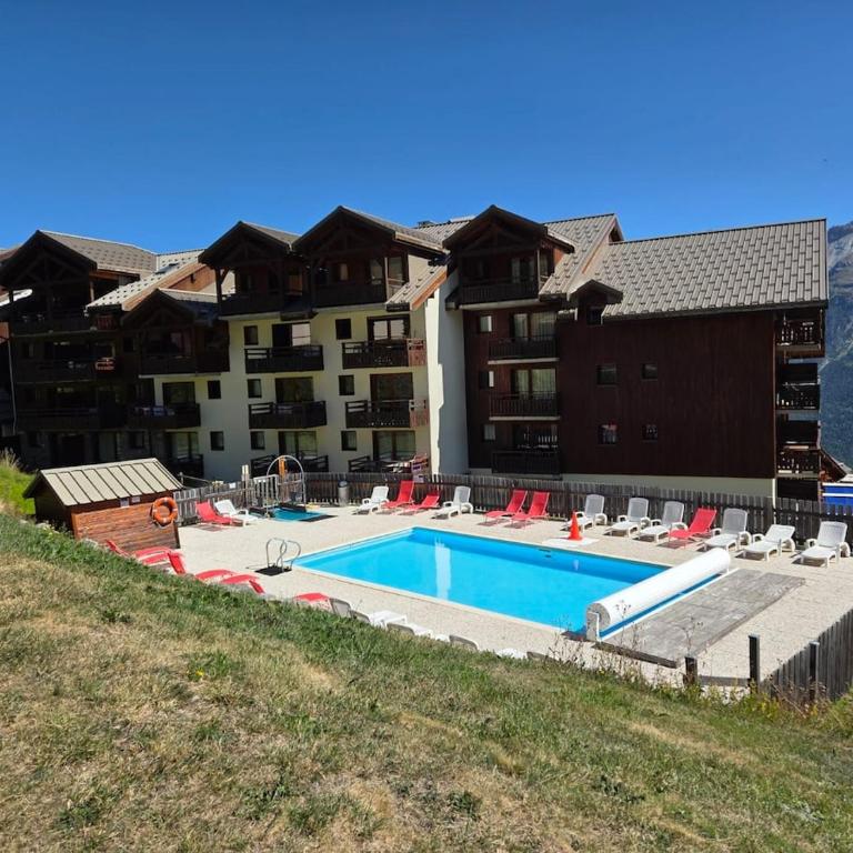 Appartement La Dame Blanche 1800 pied des pistes - Appartamento con 2 Camere da Letto - 13
