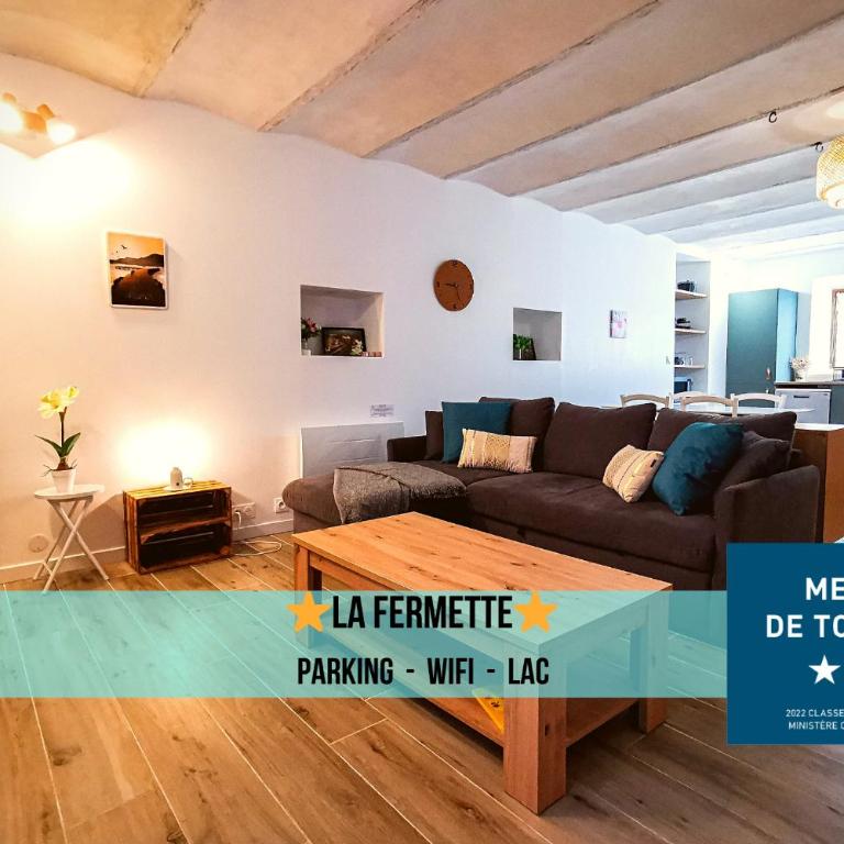 LA FERMETTE - Wifi - Parking - Lac - Appartement 1 Chambre - 1