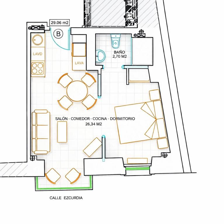 Apartamentos La Xiuca Playa - Apartamento de 1 dormitorio - 9