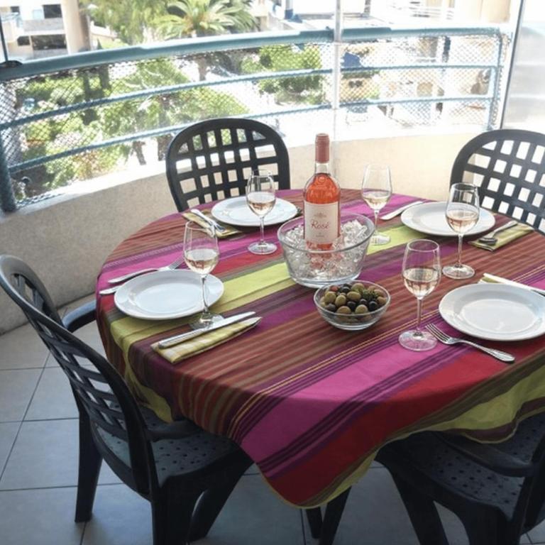 Fréjus location bord de Mer Piscine Parking Terrasse Wifi - Apartment mit 1 Schlafzimmer - 14