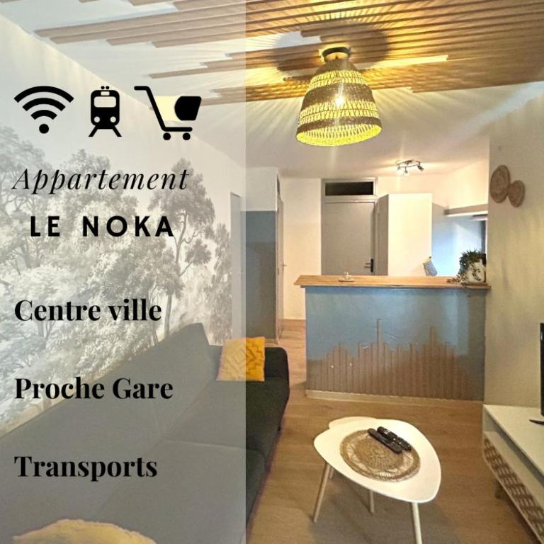 Le Noka - Central, Appart 1chambre, transports - Apartamento de 1 dormitorio - 1