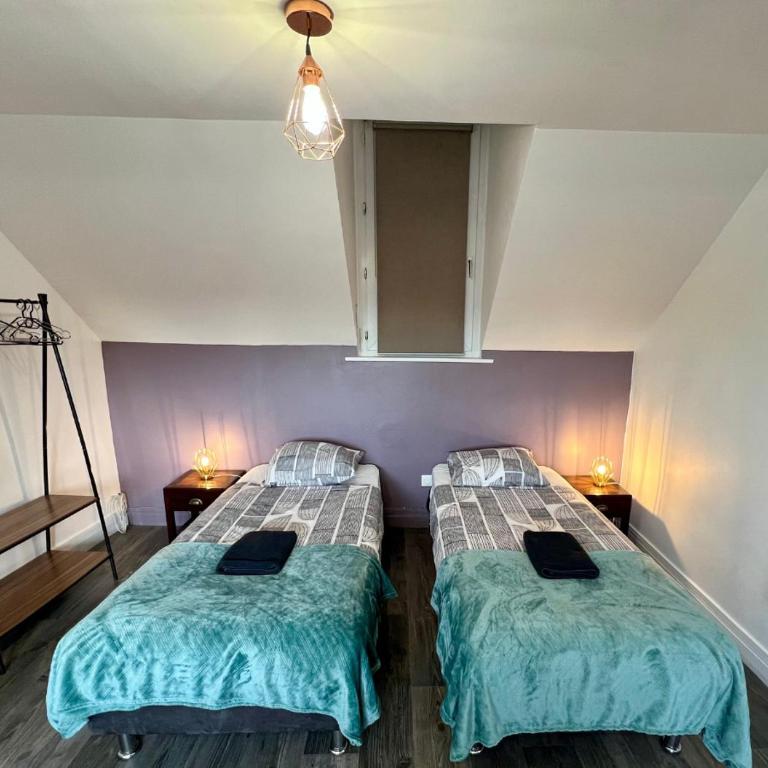 Le Jacquard Roof top- Duplex spacieux -Hypercentre Calais - Two-Bedroom Apartment - 24
