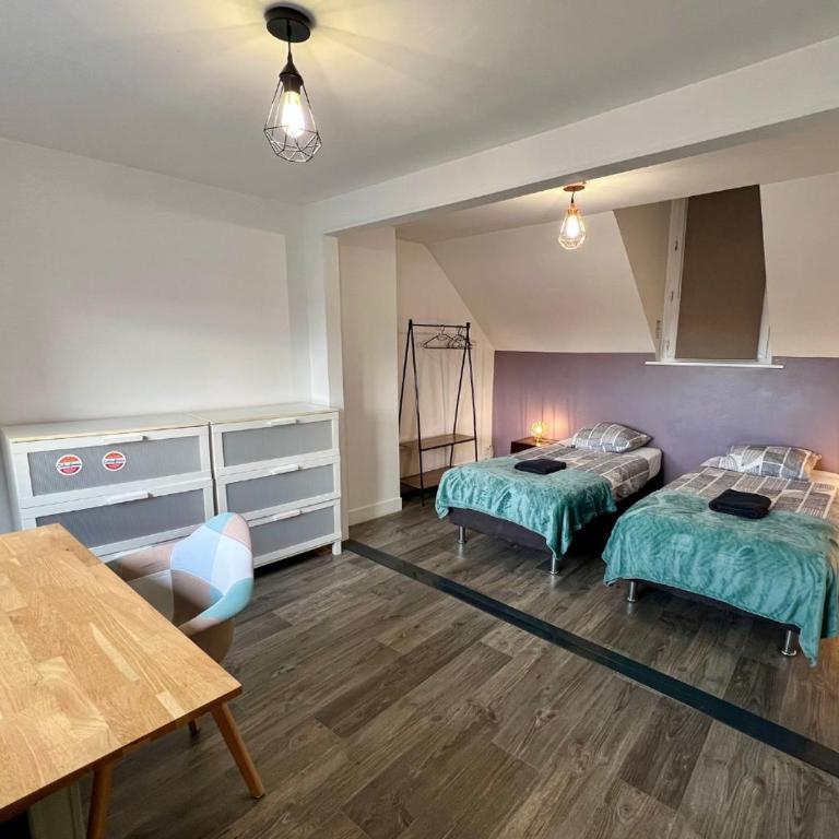 Le Jacquard Roof top- Duplex spacieux -Hypercentre Calais - Two-Bedroom Apartment - 23