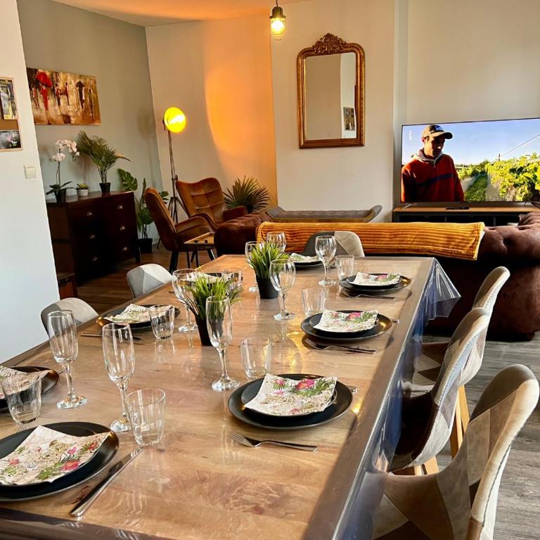 Le Jacquard Roof top- Duplex spacieux -Hypercentre Calais - Two-Bedroom Apartment - 15