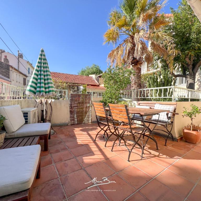 La Terrasso de la Mar - 350m des plages - Terrasse - 4 couchages - Wifi - Appartement 1 Chambre - 1