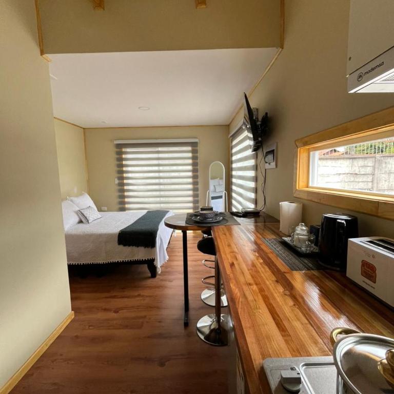 Cabañas Varas - Studio Apartment with Queen Bed - 6