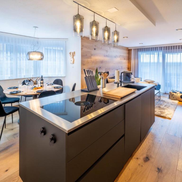 Alpine black Pearl - modern & stylish by Inspiringplaces Zermatt - Apartamento de 2 dormitorios con balcón - 5