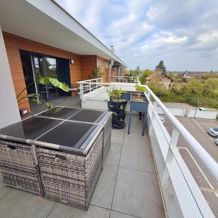 Appartement, terrasse, proche frontière - Appartement 1 Chambre - 6