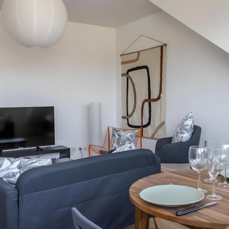 Bel appartement avec jardin privé - Reims Centre - Appartamento con 1 Camera da Letto - 11