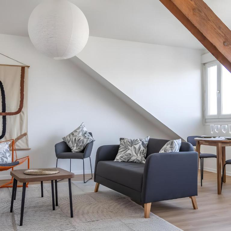 Bel appartement avec jardin privé - Reims Centre - Appartamento con 1 Camera da Letto - 5
