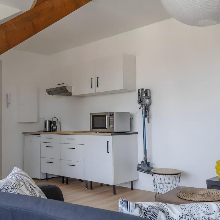 Bel appartement avec jardin privé - Reims Centre - Appartamento con 1 Camera da Letto - 3
