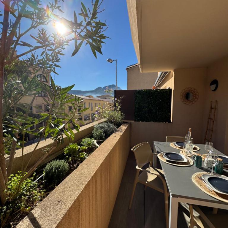 Santa-Casa-Maria, Plage & coeur de Calvi - Apartment mit 1 Schlafzimmer und Balkon - 14