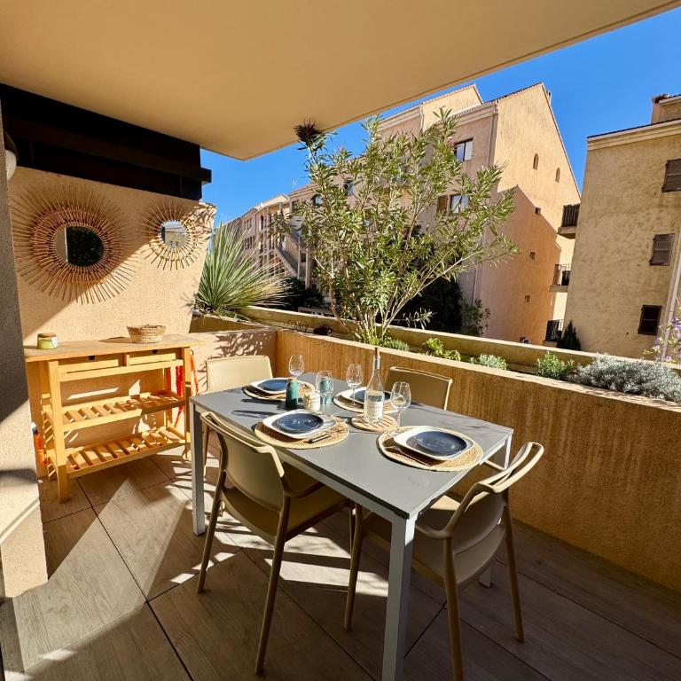 Santa-Casa-Maria, Plage & coeur de Calvi - Apartment mit 1 Schlafzimmer und Balkon - 11
