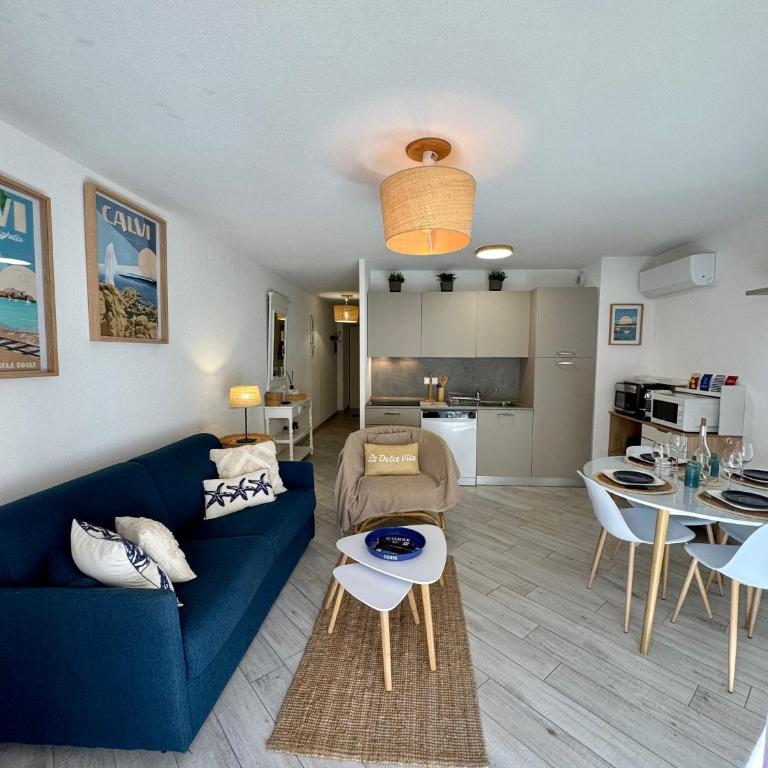 Santa-Casa-Maria, Plage & coeur de Calvi - Apartment mit 1 Schlafzimmer und Balkon - 2
