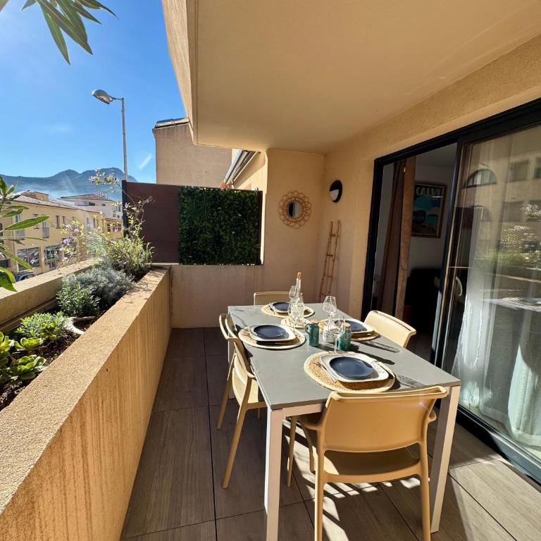 Santa-Casa-Maria, Plage & coeur de Calvi - Apartment mit 1 Schlafzimmer und Balkon - 15