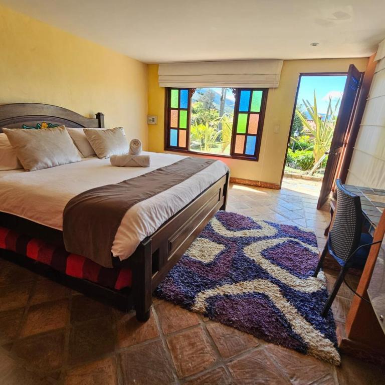 La Primavera, casas campestres para familias, paisajes, tranquilidad, cerca al pueblo - Casa Margarita - 76