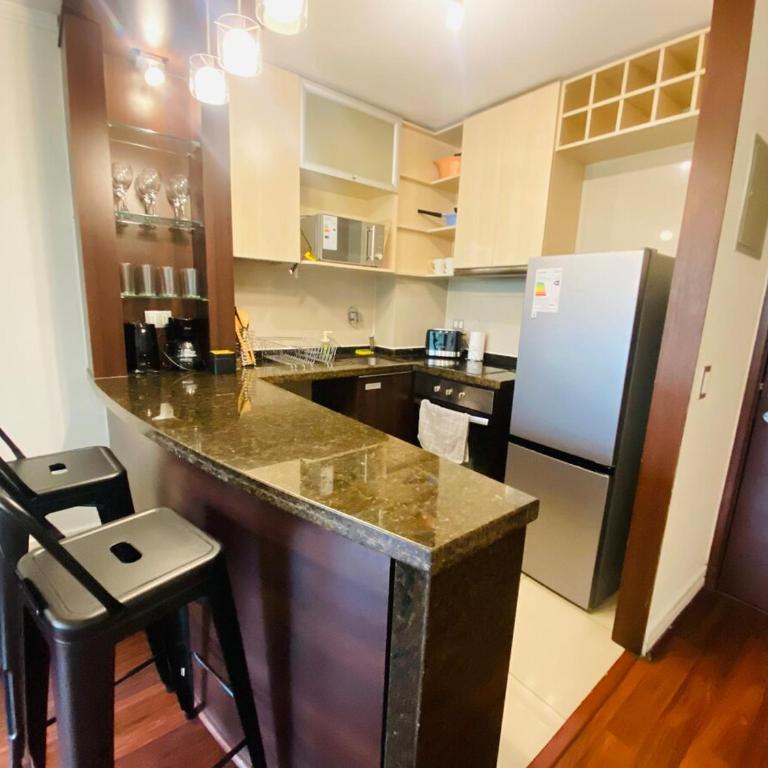 Clínica Alemana - Parque Arauco 4 Personas - One-Bedroom Apartment - 2