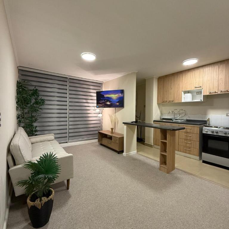 Departamento 3d 2b Curicó - One-Bedroom Apartment - 1