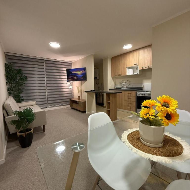 Departamento 3d 2b Curicó - One-Bedroom Apartment - 4