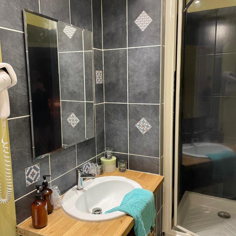 Le logis Katia - Chambre Double avec Salle de Bains Privative - 14