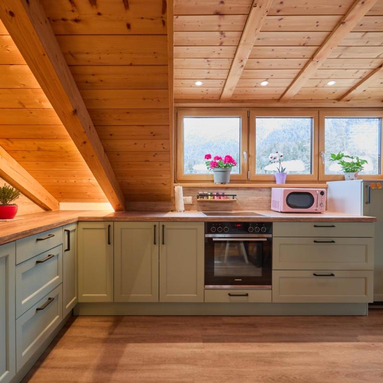 Bergliebe Alpspitze - Apartment mit 1 Schlafzimmer - 11