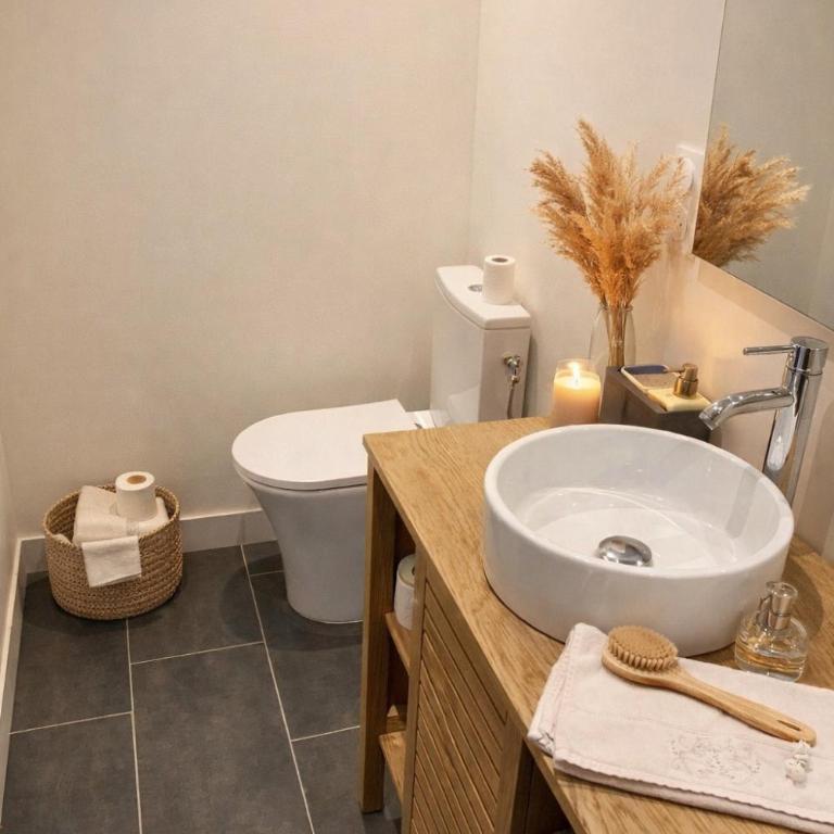 Havre de paix lumineux et cosy au calme proche du centre avec TV et Wifi - Appartement 1 Chambre - 7