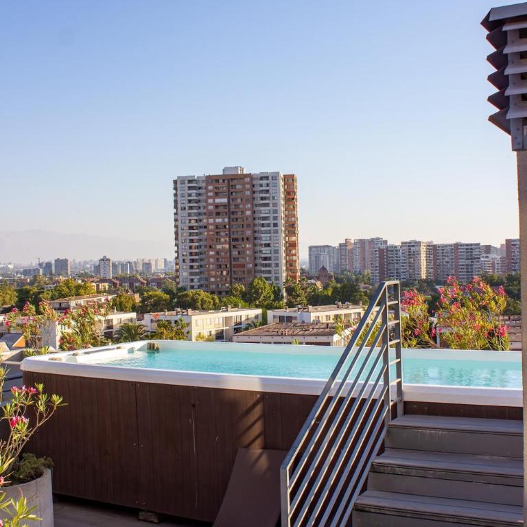 Sofisticado depto 2D en Barrio Italia con jacuzzi - Two-Bedroom Apartment - 26