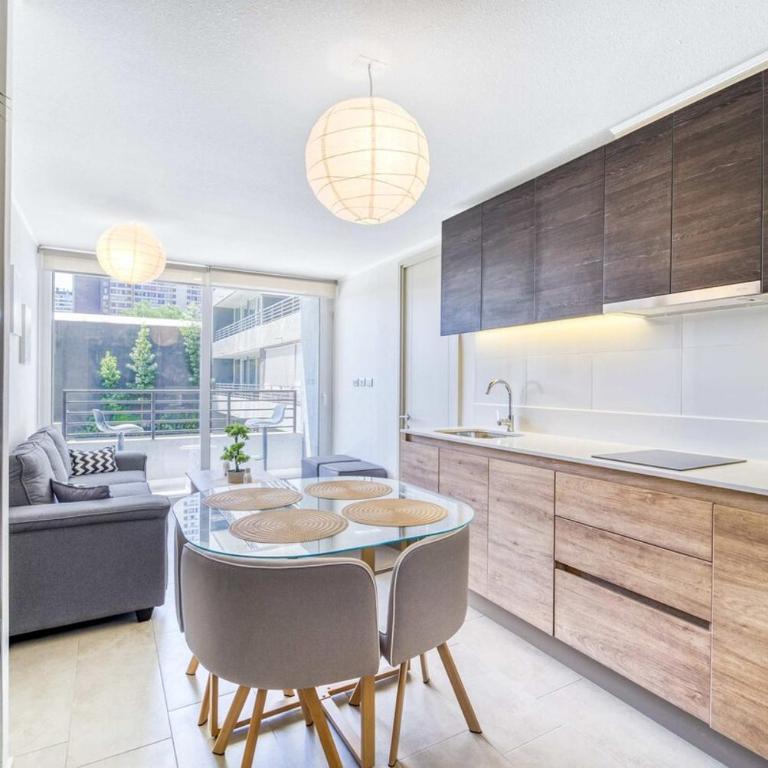 Live Ñuñoa with Pool & Wifi in Metro Irarrázaval - Two-Bedroom Apartment - 1