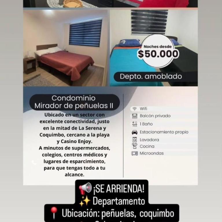 Departamento en Peñuelas - Two-Bedroom Apartment - 1
