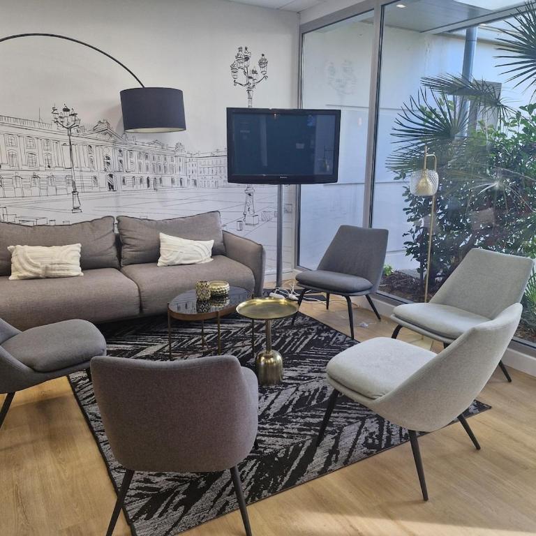 Studio Toulouse Aéroport - Piscine Sauna Fitness - Apartment mit 1 Schlafzimmer - 19