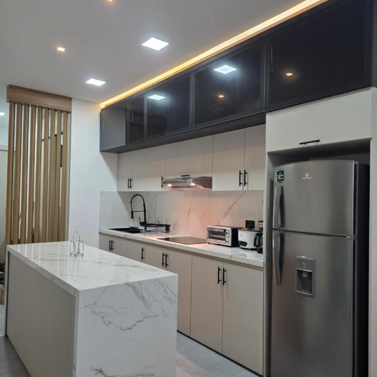 Greenport Plaza De lujo, 3 camas, piscina, jacuzzi, crucitas mejor sector, cerca de todo - Two-Bedroom Deluxe Apartment with Balcony - 48