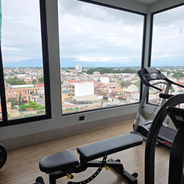 Greenport Plaza De lujo, 3 camas, piscina, jacuzzi, crucitas mejor sector, cerca de todo - Two-Bedroom Deluxe Apartment with Balcony - 76