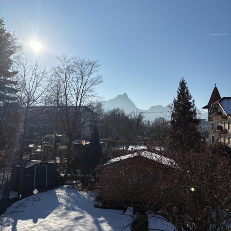 Ferienwohnungen an der RupertusTherme - Apartment mit 1 Schlafzimmer und Gartenblick - 6