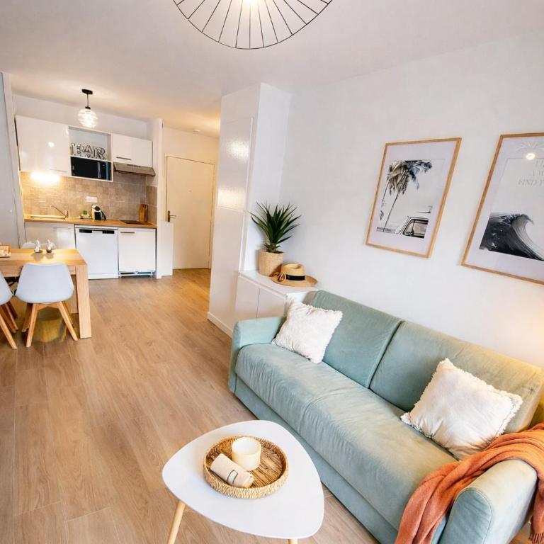 Biscawai Bisca Séjour détente dans un logement cosy avec terrasse ensoleillée, proche plage - Apartamento de 1 dormitorio - 7