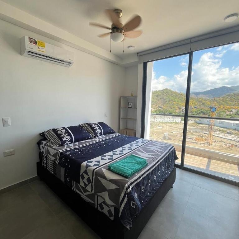 Cozy apartment located near Playa Tortuga, Pozos Colorados and Playa Salguero - Address Kra 54 No 29k -09 Valle de Gaira - One-Bedroom Apartment - 2