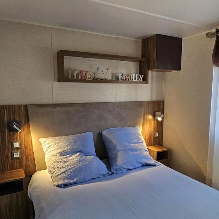 Mobil-home Évasion Valras tout confort 40 m2 - Camping Les Sables du Midi Valras-Plage - Bungalow mit 3 Schlafzimmern - 22