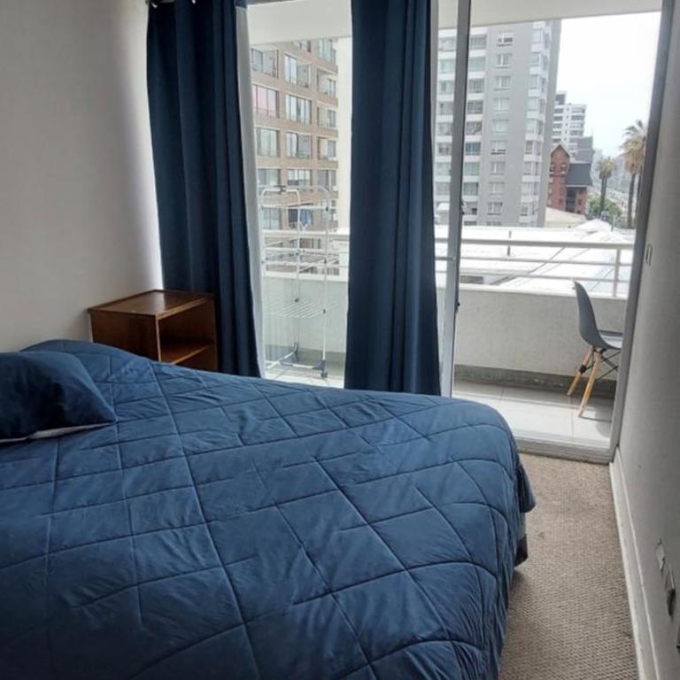 Depto Centro Viña del mar a pasos estacion Miramar - One-Bedroom Apartment - 5
