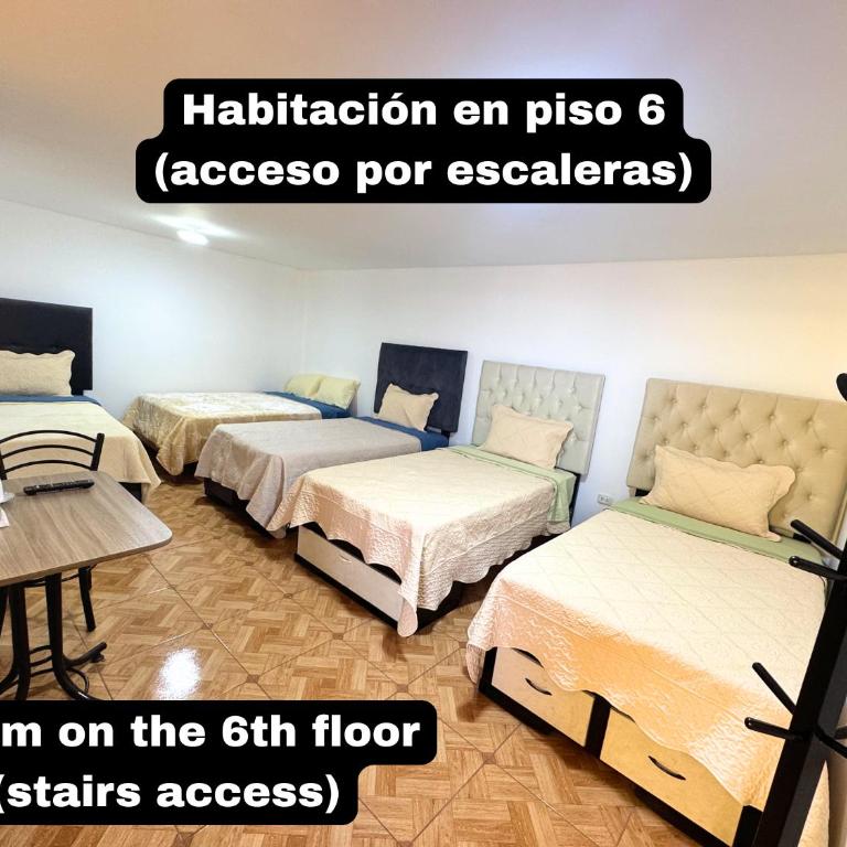 Across from Lima Airport - A y J Familia - Suite Familiar - 1